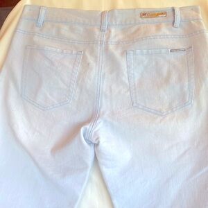 Gently Worn Michael Kors Women’s Light Blue Jeans Wide Legs Size 10